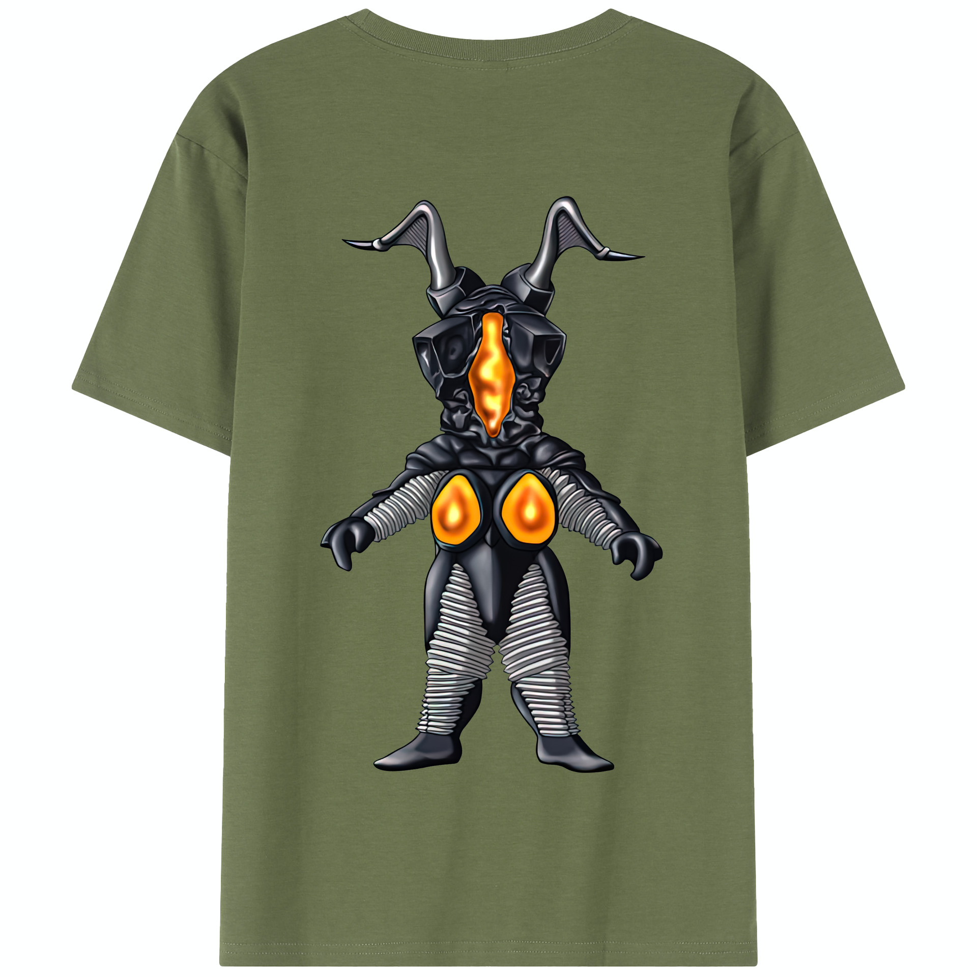 （画像用） ウルトラマン Ultraman 綿100％半袖Tシャツ（背面プリント）